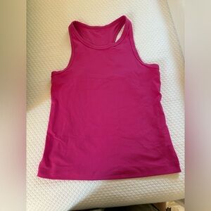 Lululemon Waist Length Racerback Align Tank- Sonic Pink- Sz 6